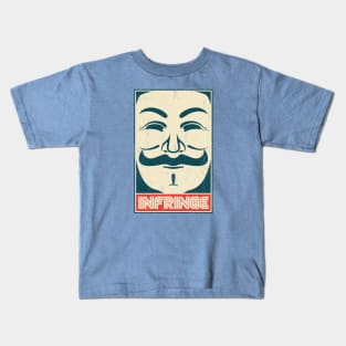 Mr. Anonymity Kids T-Shirt